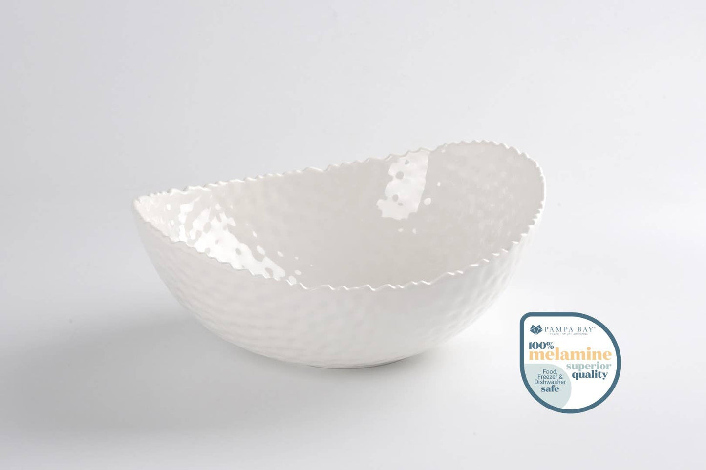 Waves Large Oval Bowl