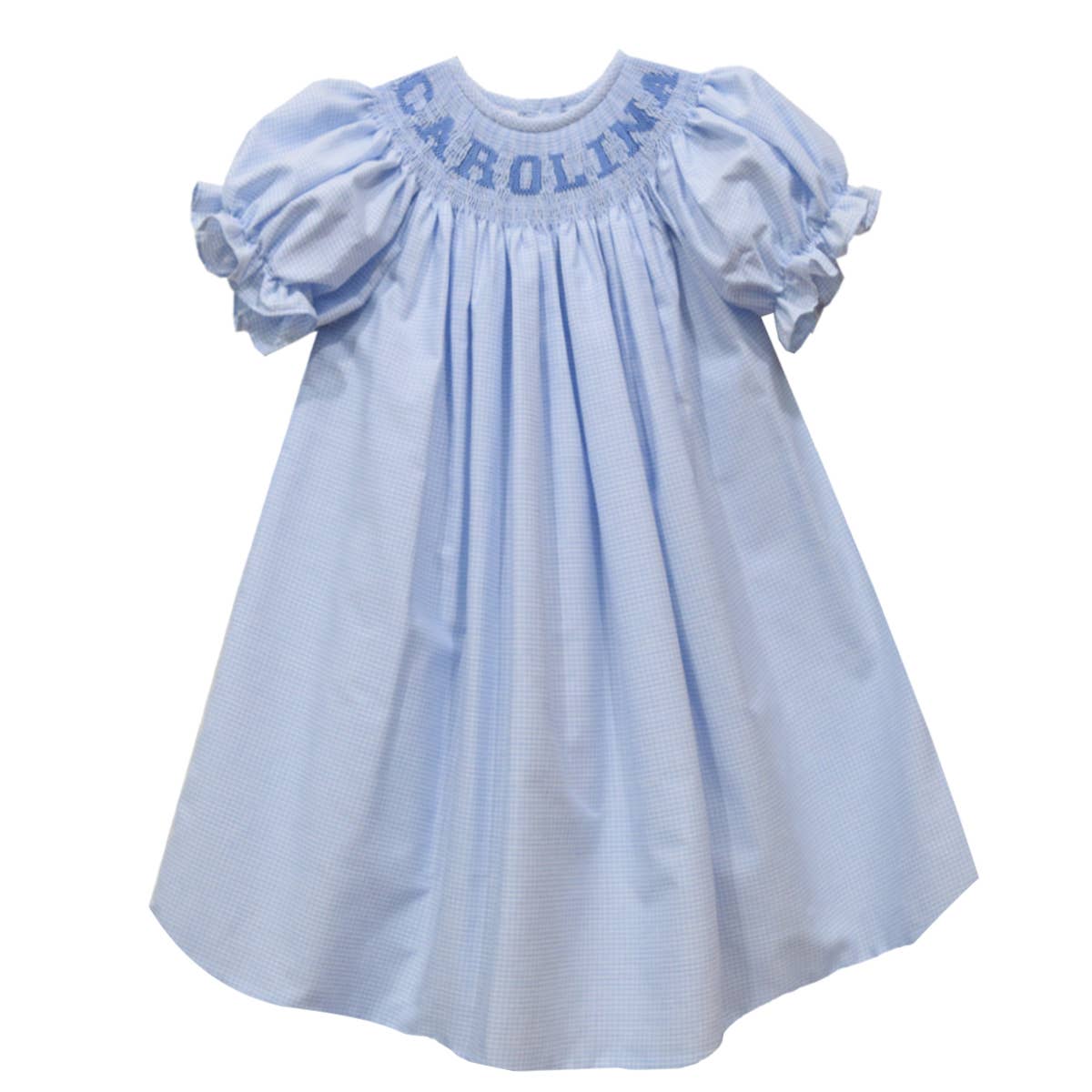 Carolina Smocked Light Blue Bishop