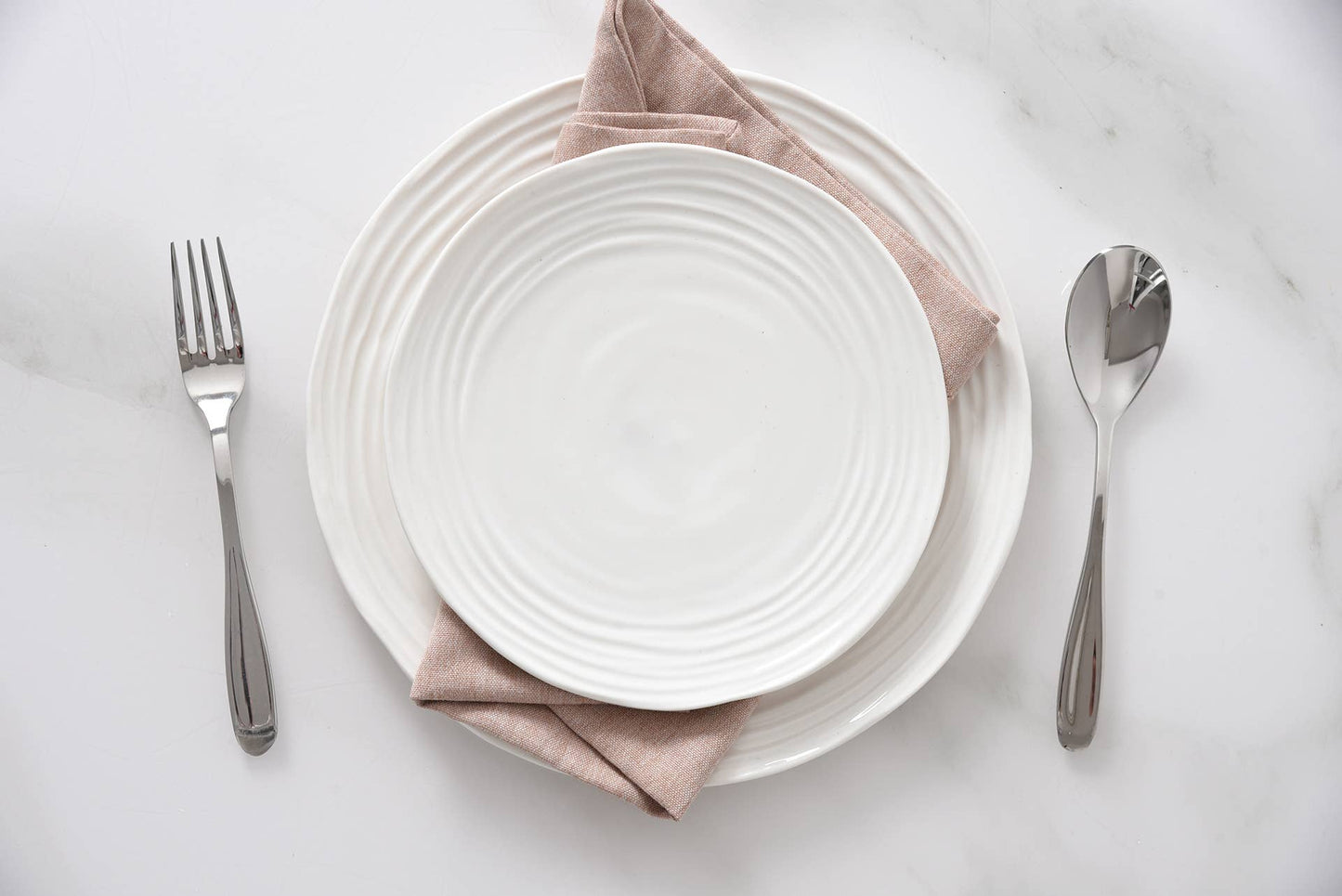 Le Blanc Round Salad Plate