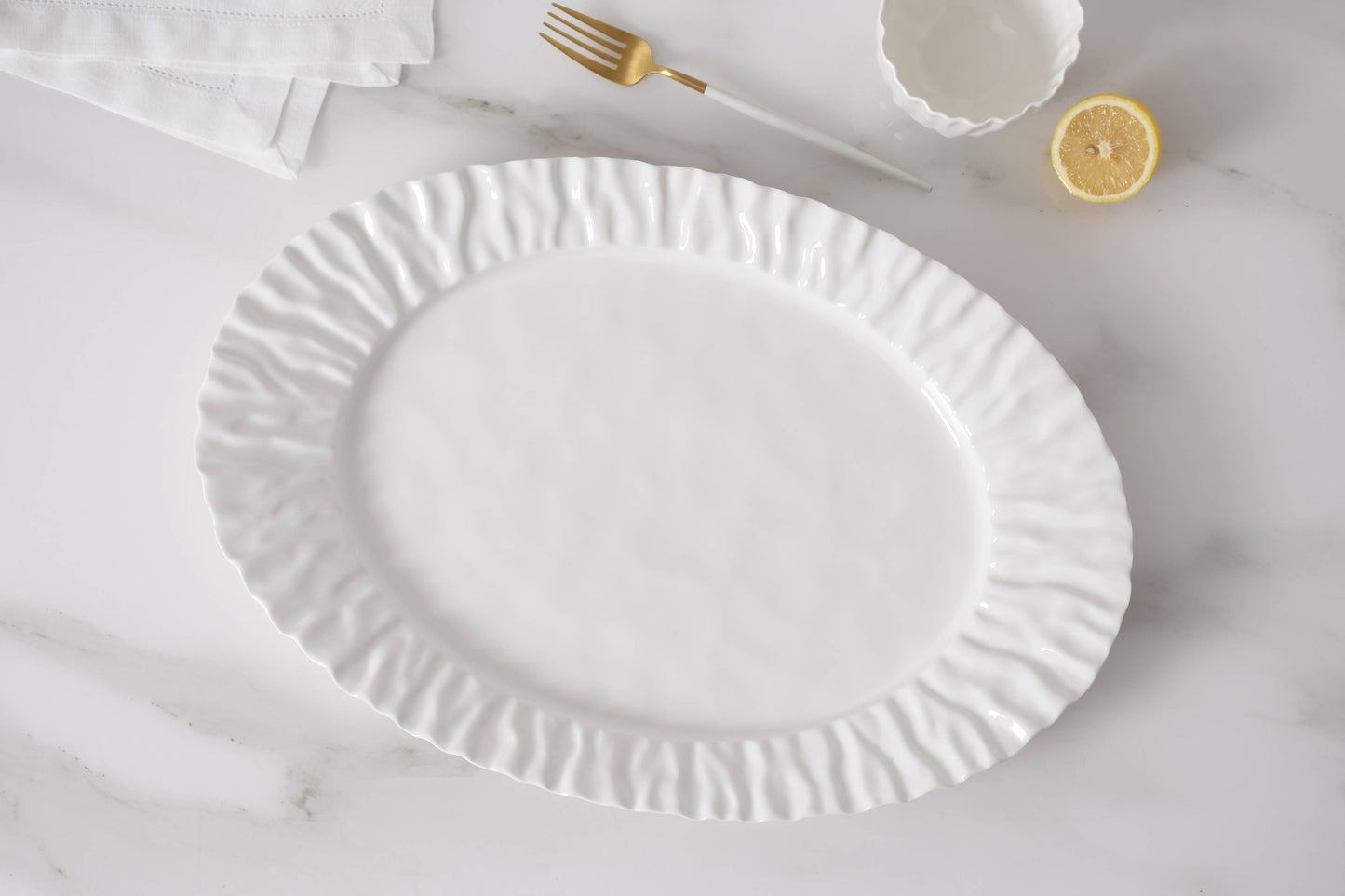 Mascali Bianca Large Platter