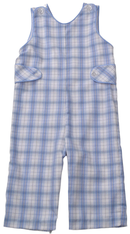 Blue & Tan Plaid Longall