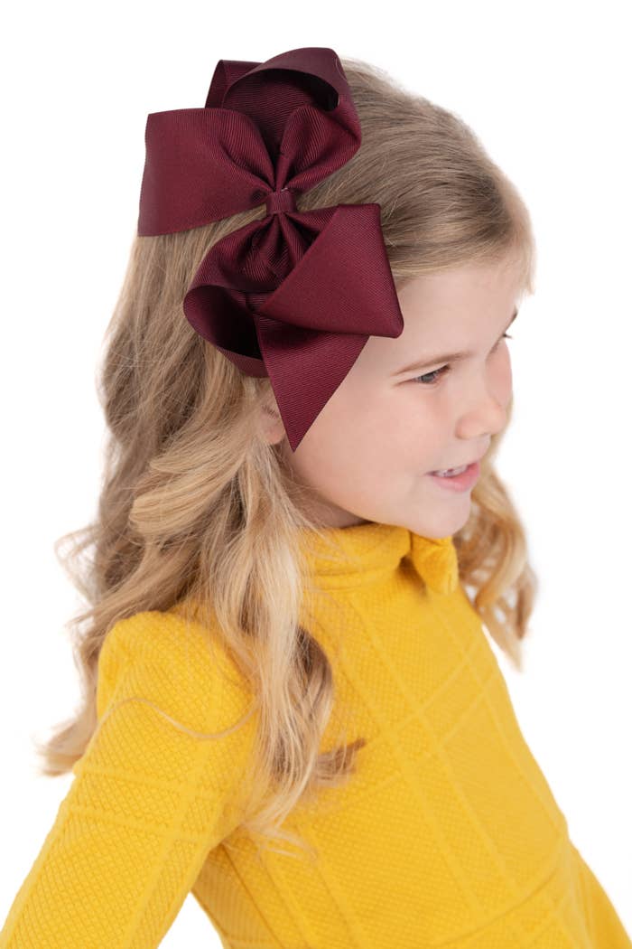 7" Grosgrain Bow by Color