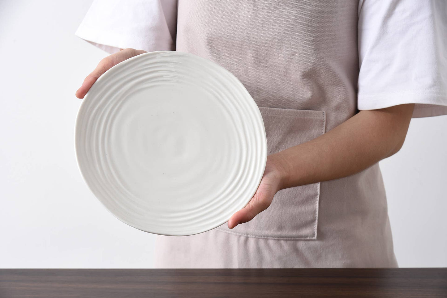Le Blanc Round Salad Plate