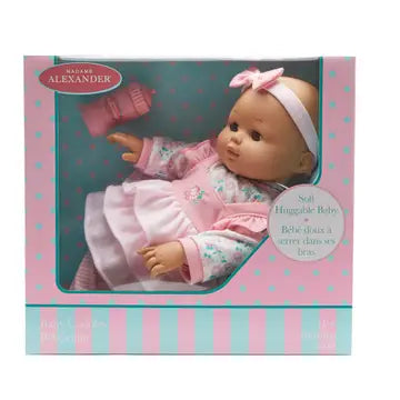 Baby Cuddles Doll, Pink Floral, Medium Skin Tone