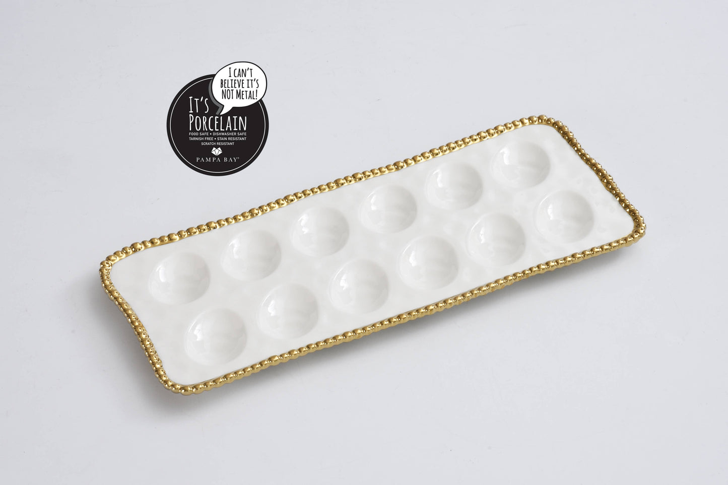 Salerno Deviled Egg Tray WG