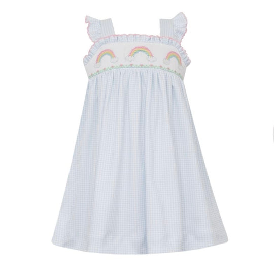 Knit Rainbow Sun Dress