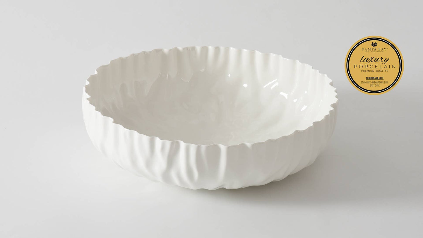 Mascali Bianca Extra Large Shallow Bowl