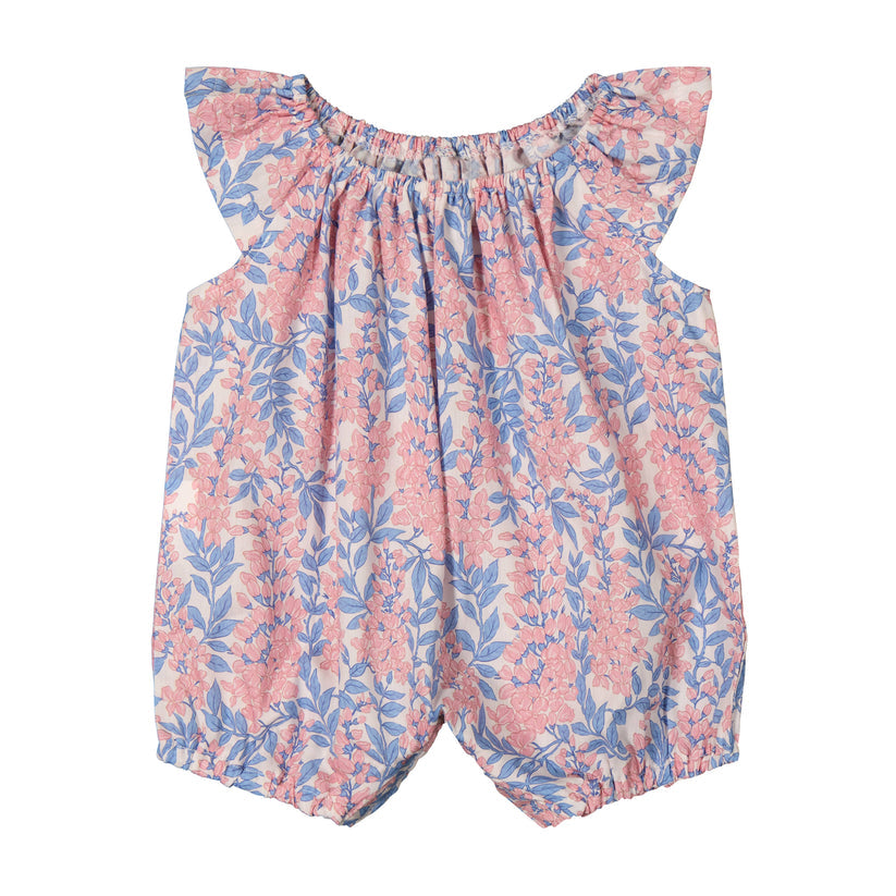 Amelia Pink Azalea Romper