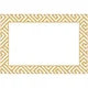Gold Fretwork Foil Place Cards