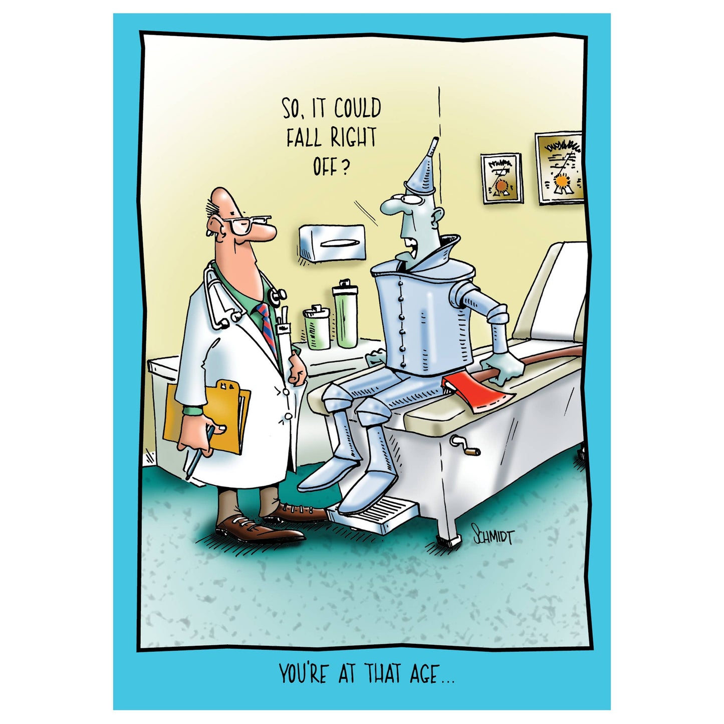 A little Rusty Birthday Card