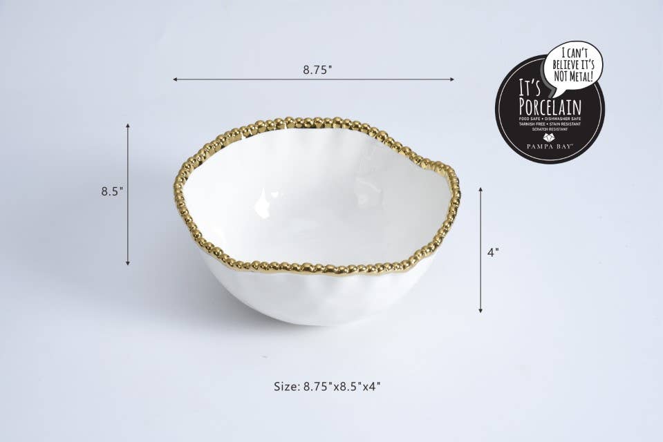 Salerno Medium Salad Bowl