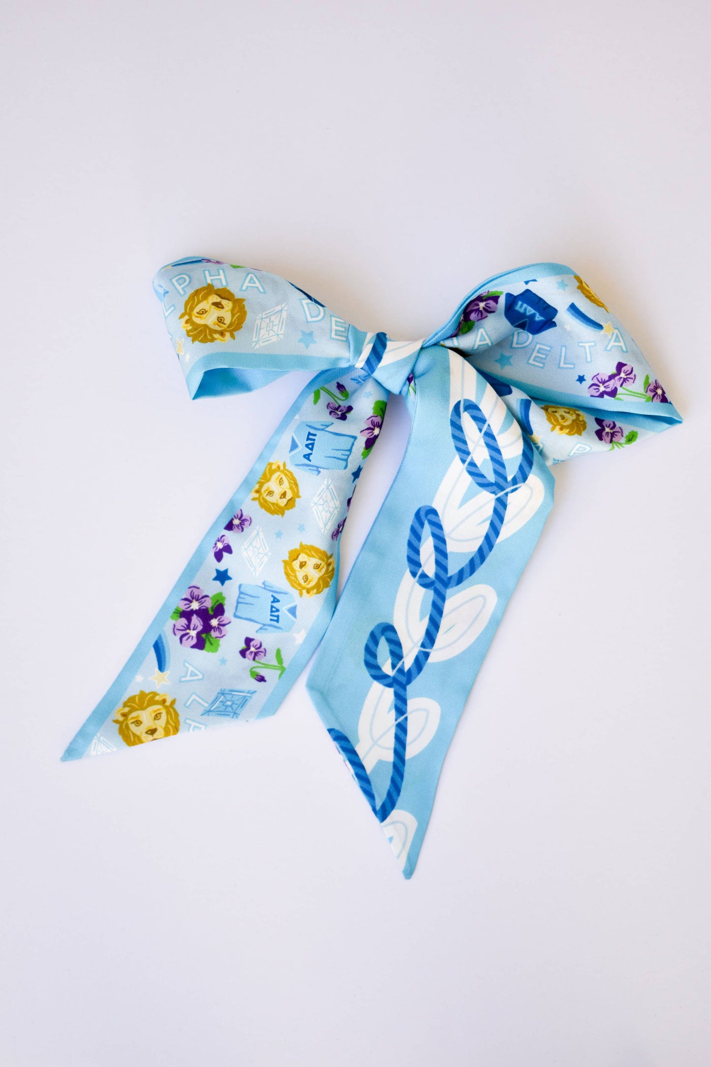 Alpha Delta Pi Skinny Scarf