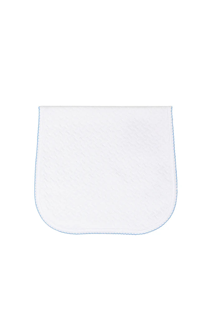 Basket Weave Baby Burp Cloth
