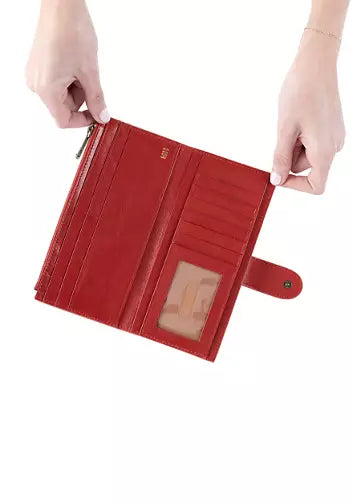 Dunn Continental Wallet - Grenadine