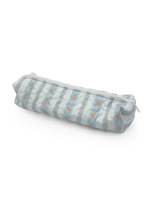 Bella Stripe Blue Quilted Hot Tools Bag