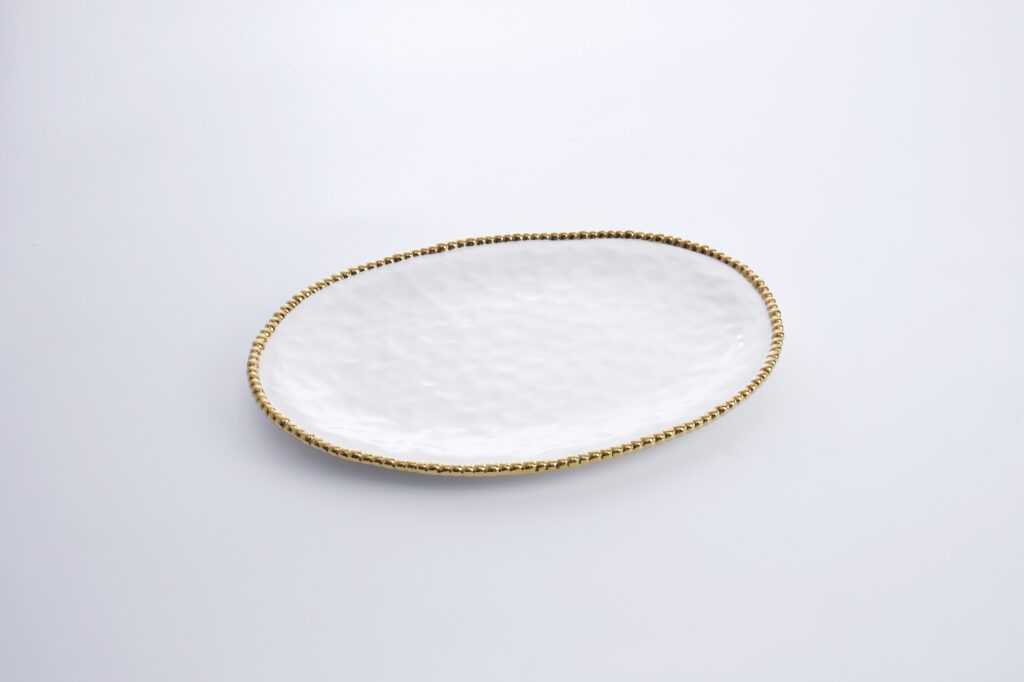 Salerno Gold Large Oval Platter