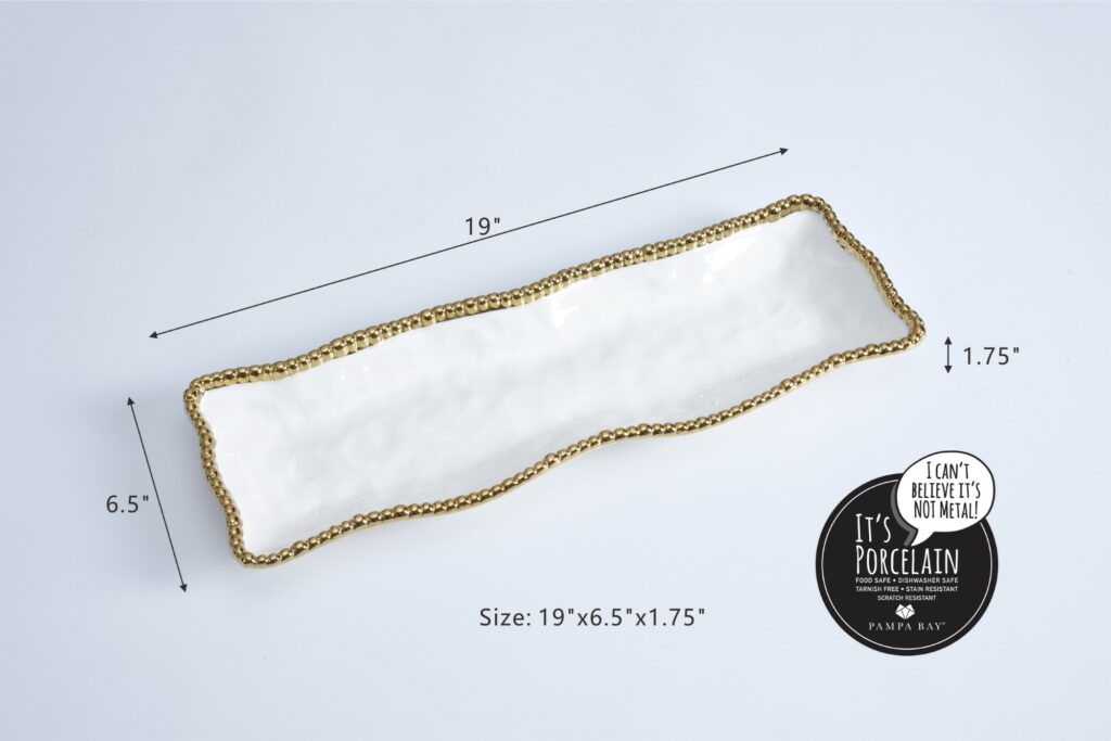 Salerno Rectangle Serving Piece