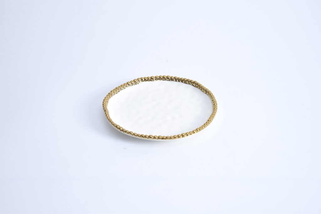 Salerno Round Appetizer/Dessert Plate