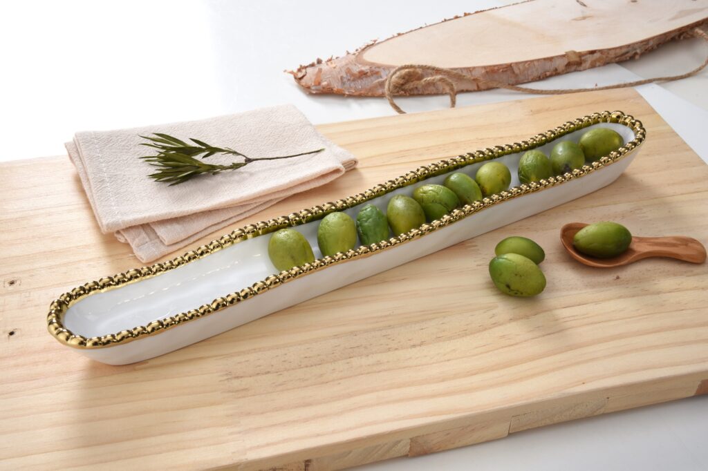 Salerno Olive Serving Dish