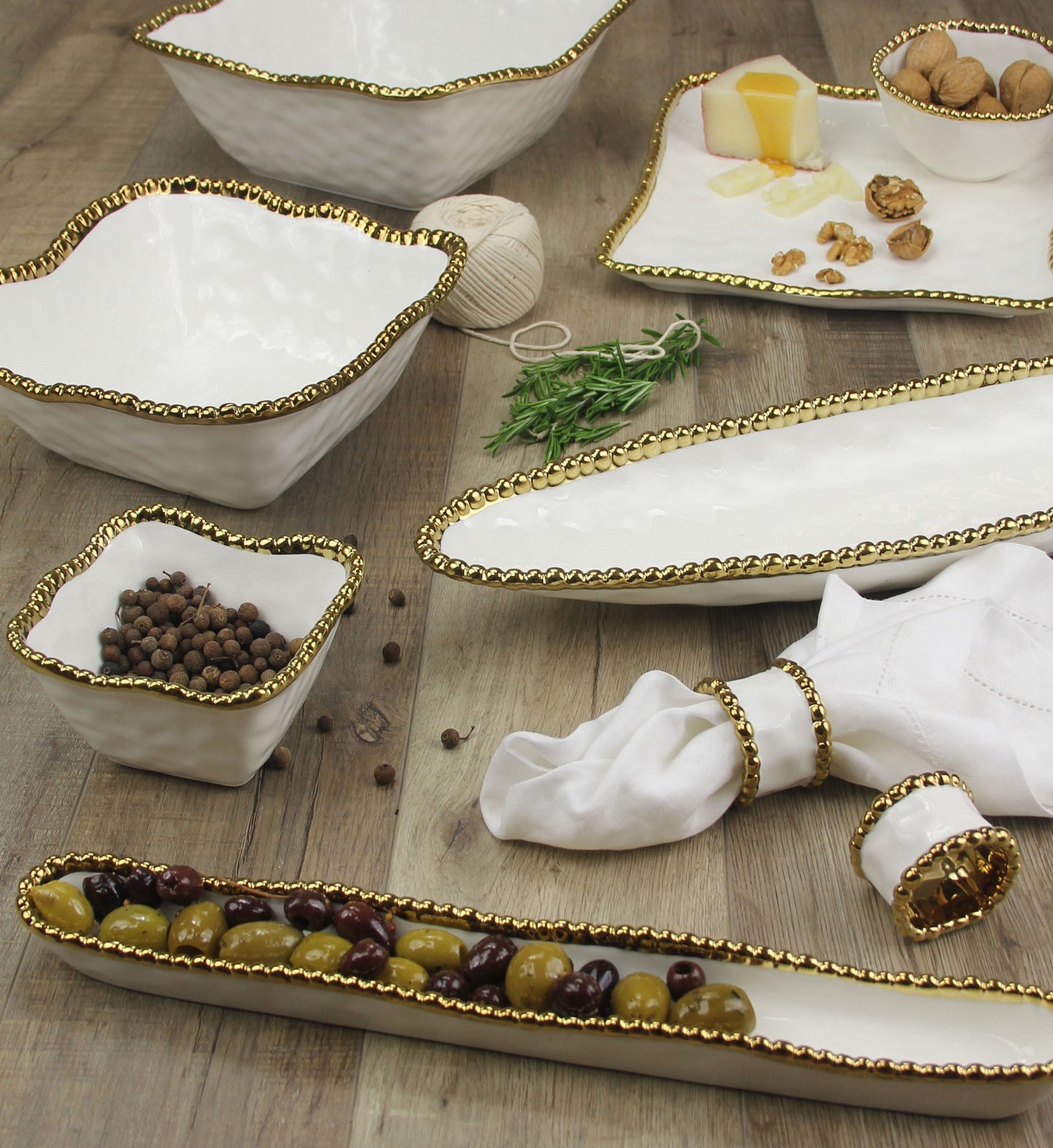 Salerno Olive Serving Dish