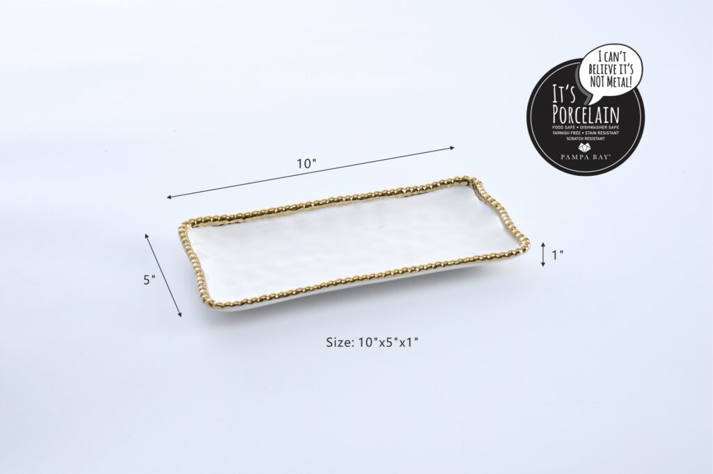 Salerno Small Rectangular Tray
