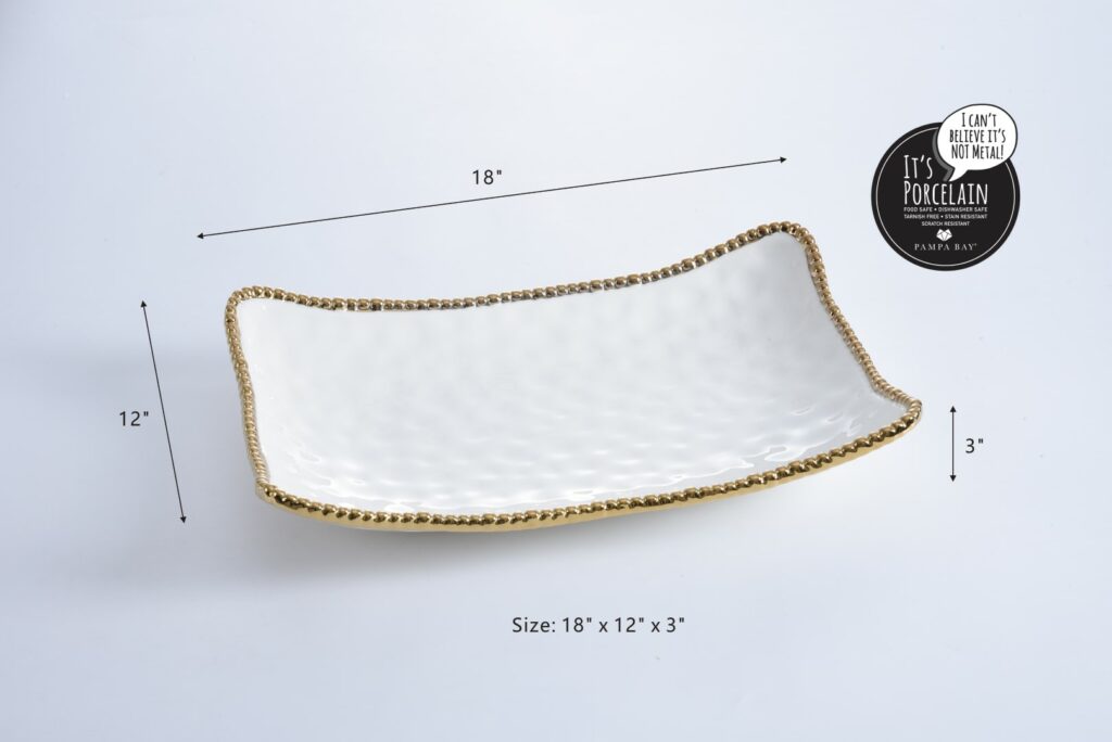 Salerno Rectangular Serving Piece