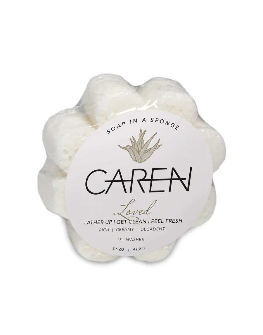 Loved Soap Sponge White
