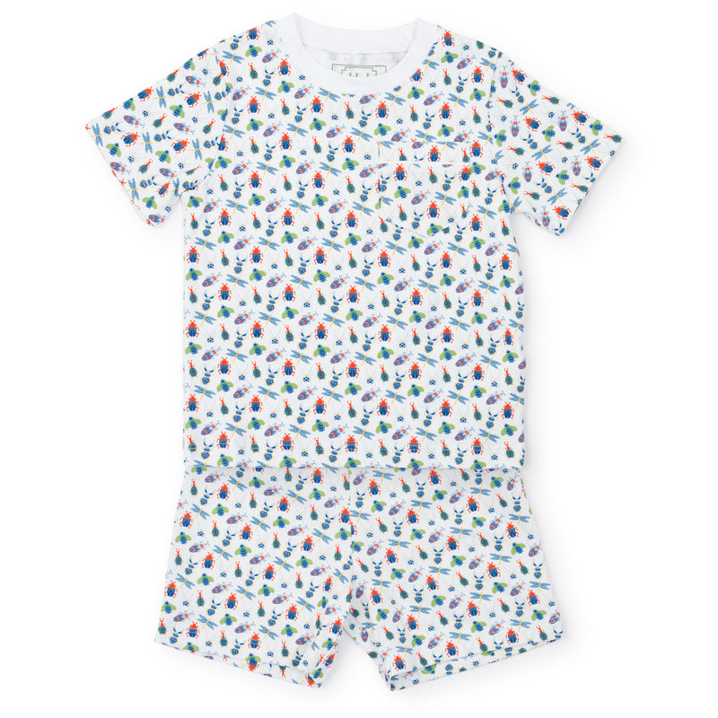 Charles Short Pajama Set - Busy Bugs
