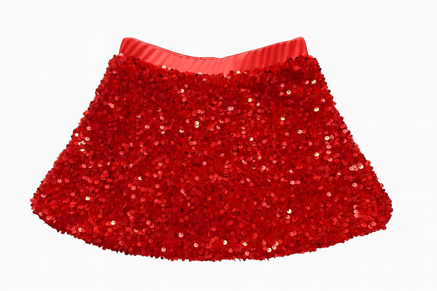 Red Sequin Skort