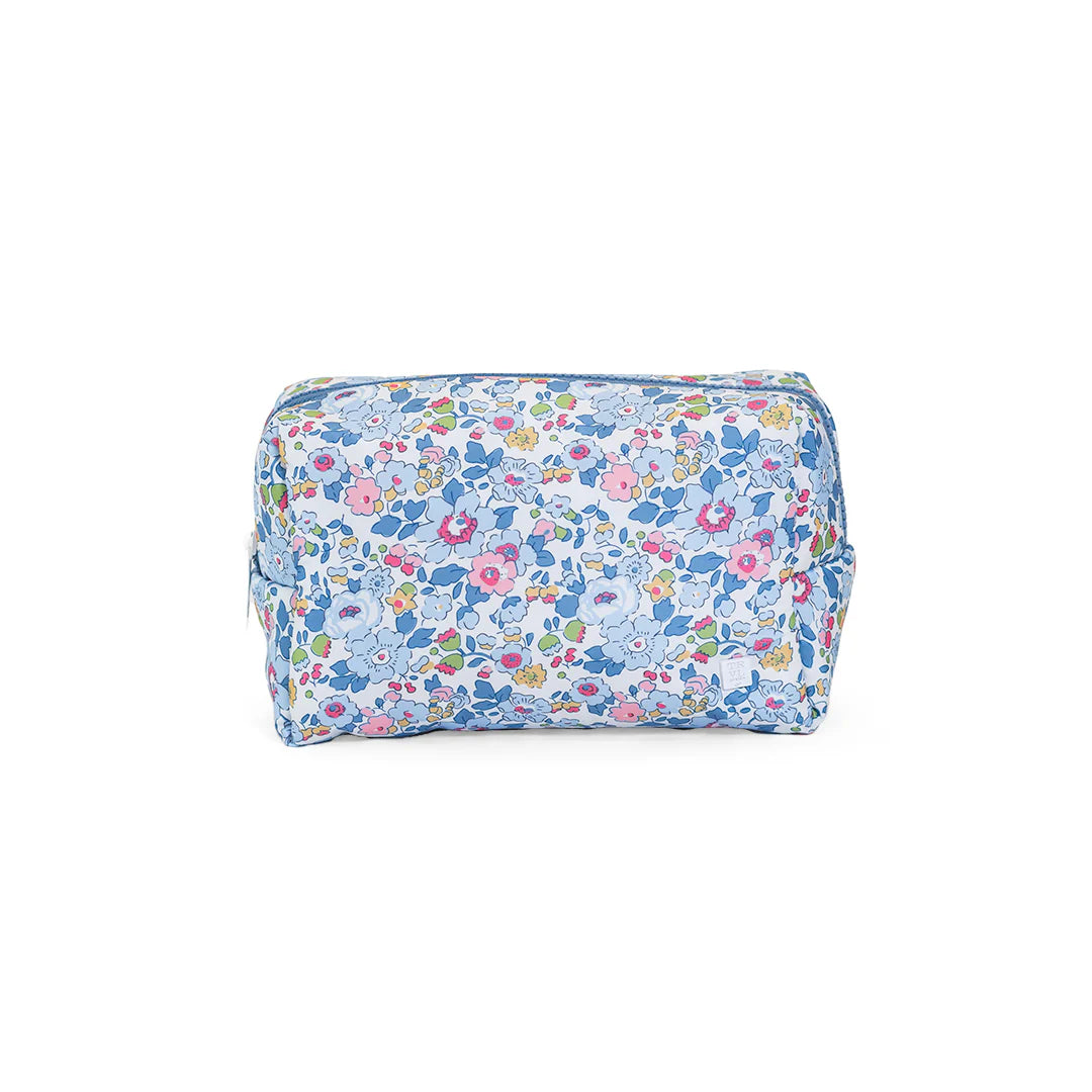 Luxe Puffer Cosmetic Bag - Bridgehampton Floral