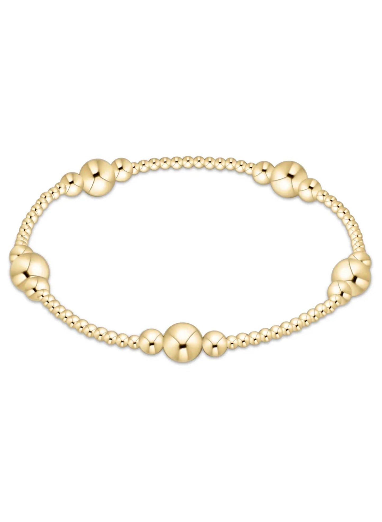 Purpose Gold 6mm Bead Bracelet