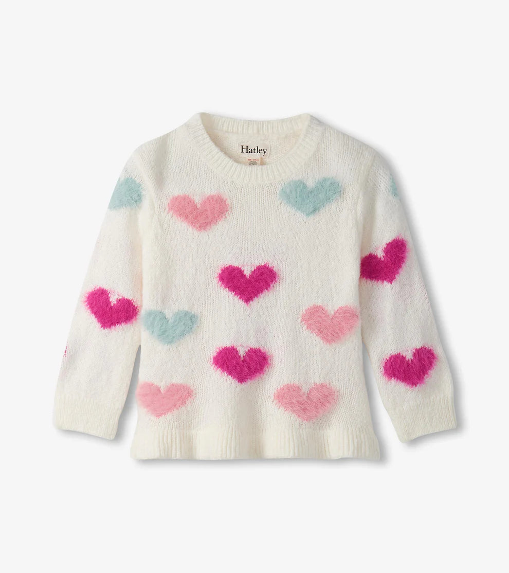 Precious Hearts Sweater