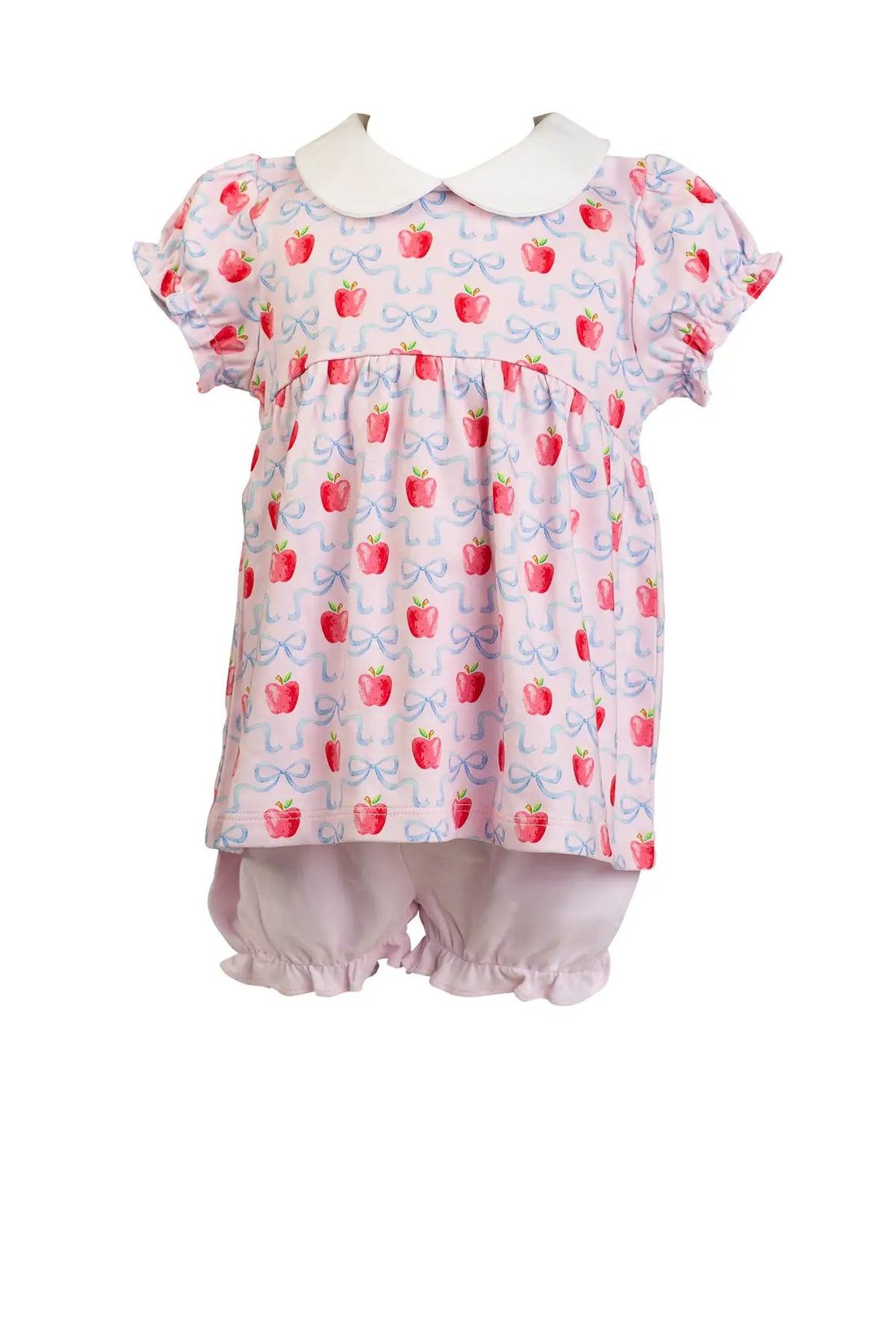 Pink Apple Blossom Bloomer Set