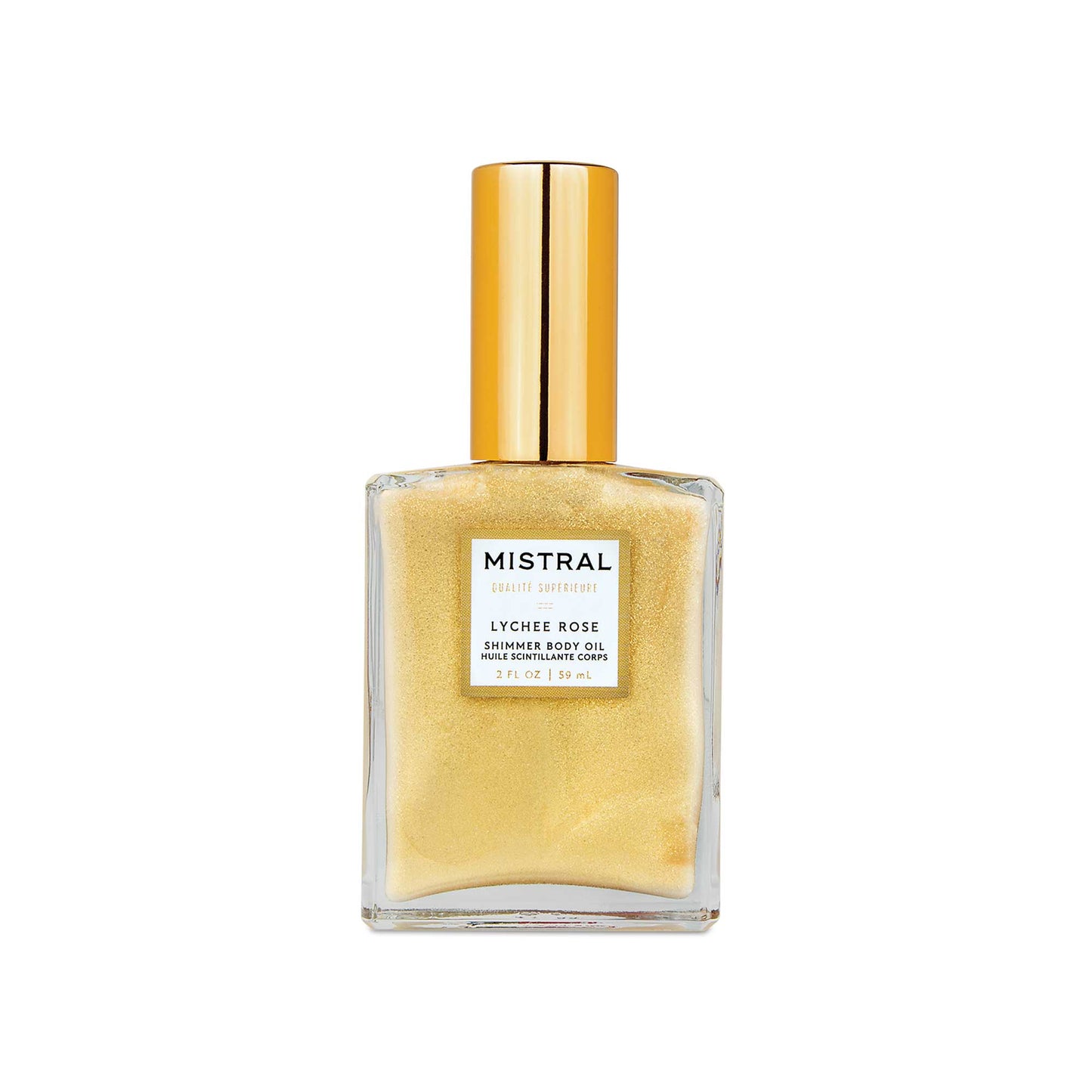 Luxe Shimmer Body Oil Lychee Rose