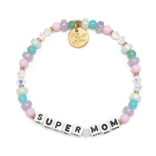 Super Mom Words Bracelet