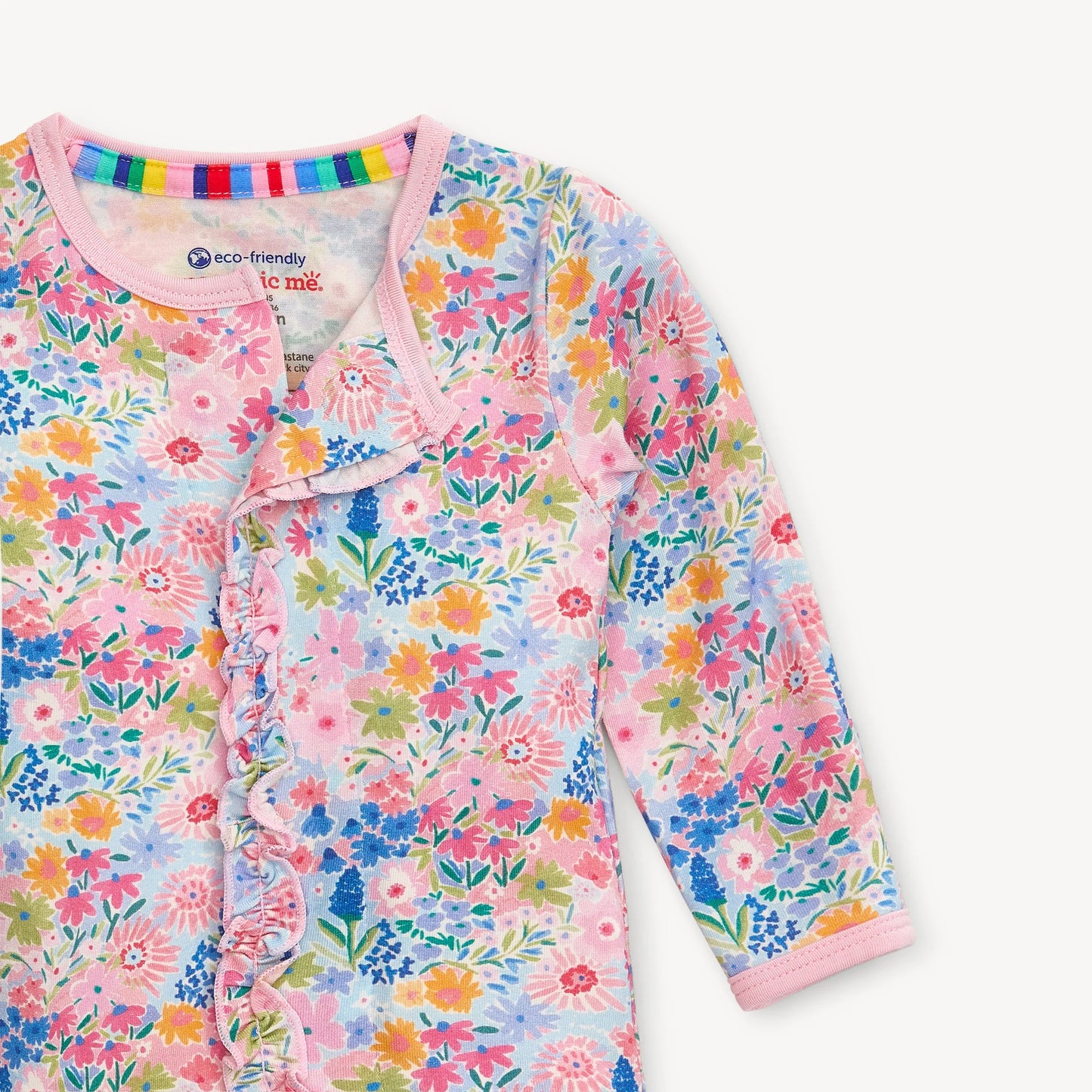 Lily Footie with Ruffles