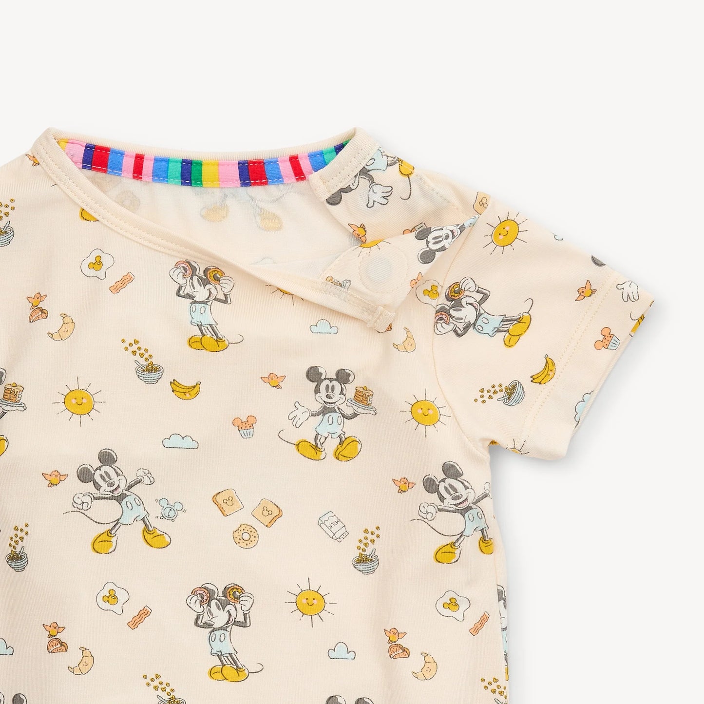 Mickey's Brunch Toddler Short Sleeve PJ Set