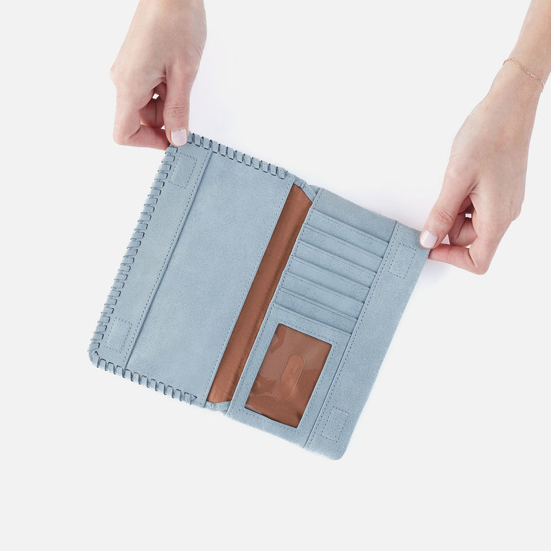Foray Large Wallet Sky Blue