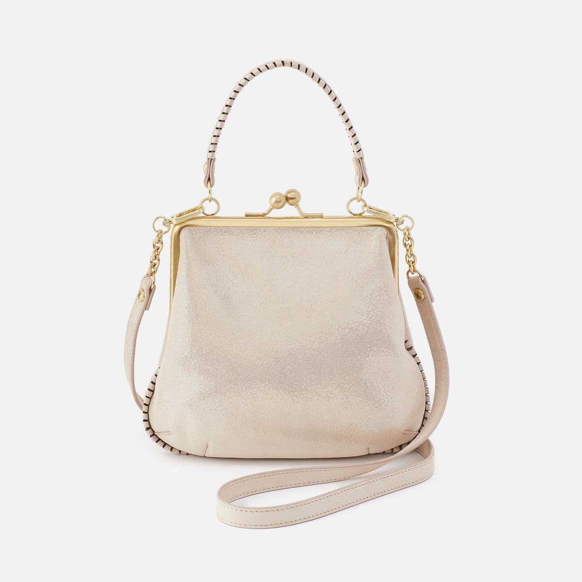 Alba Crossbody Sand Shimmer