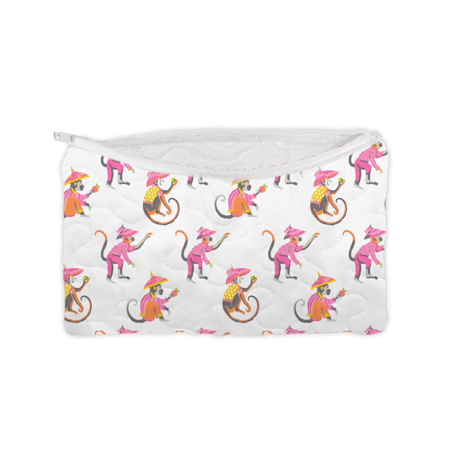 Not My Circus Quilted Makeup Bag