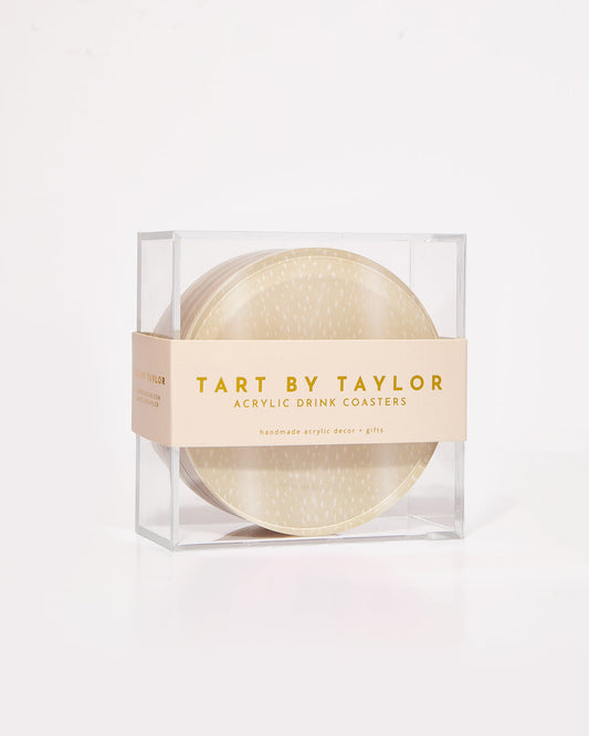Fawn Print Acrylic Coasters (Set of 4)