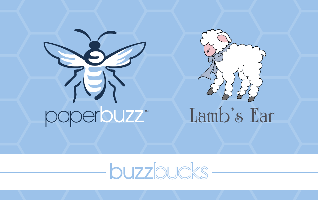 Paperbuzz & Lamb's Ear Gift Card