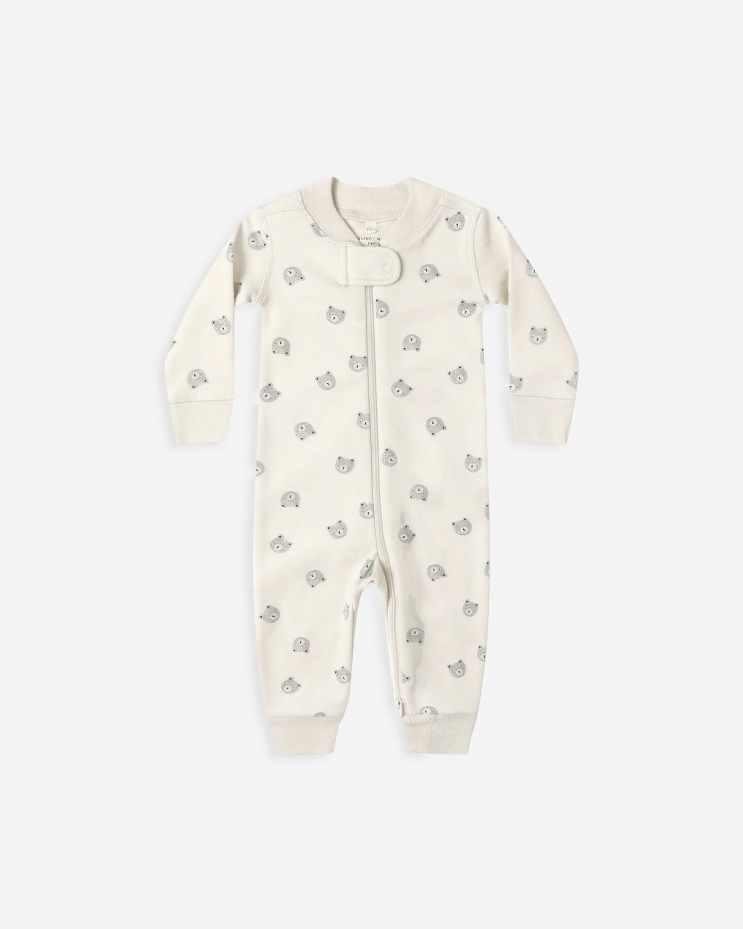 Zip Long Sleeve Sleeper -Bears