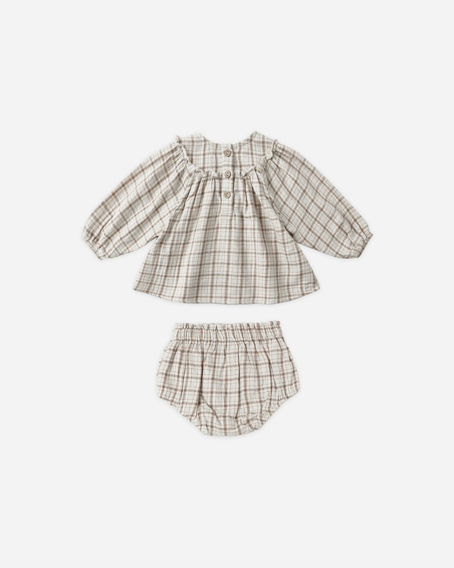 Mia Set Blue Plaid