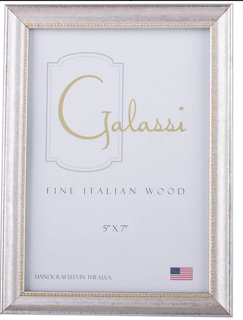 Vintage Silver Bead Frame