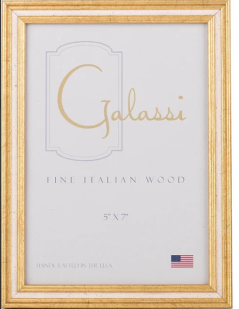 Gold with Cream Channel Frame