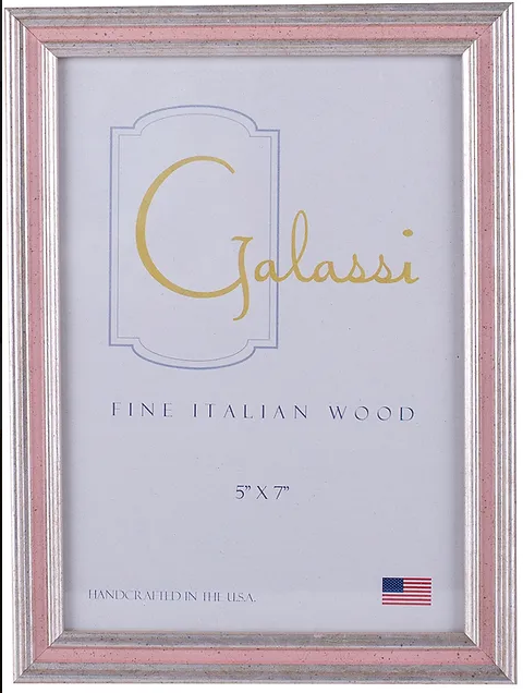 Silver with Pink Channel Frame