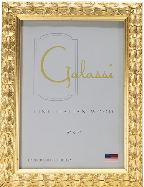 Gold Water Lily Frame