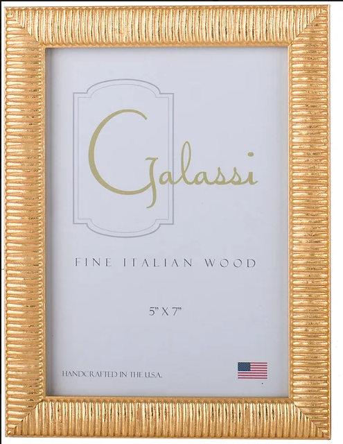 Gold Linear Frame
