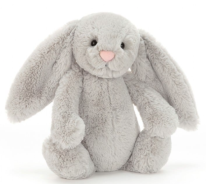 Bashful Silver Grey Bunny